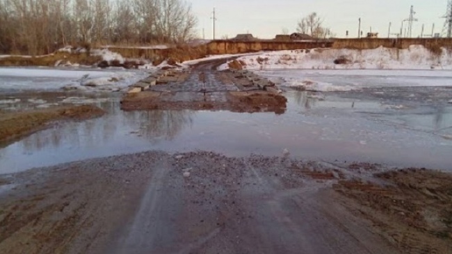 В Соль-Илецком районе начался паводок